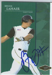 Bryan Lahair Seattle Mariners Just Minors Signed Card - Picture 1 of 1