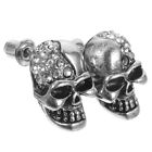 Halloween Skull Stud Earrings Gothic Punk Jewelry Gift