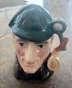 ROYAL DOULTON TOBY JUG MUG 1972 THE SLEUTH 4" SHERLOCK HOLMES D6635 - Picture 1 of 11