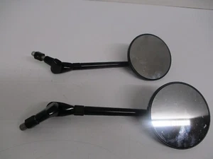 Mirror Rear View 1 Pair Magazi/Aluminium Reflector + Adapter BMW R1200GS K25 - Picture 1 of 5