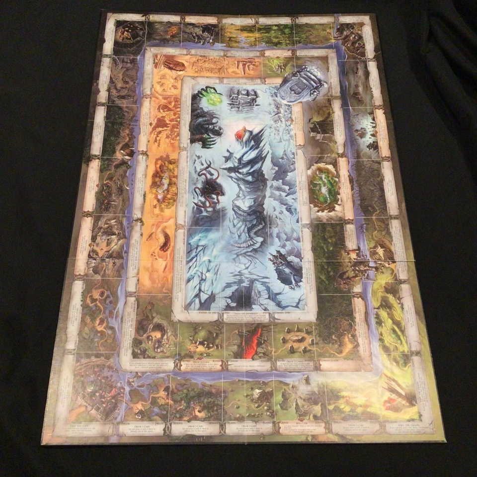 Talisman REVISED 4th THE CATACLYSM Expansion Replacement GAME BOARD ONLY - Image 1 of 4