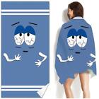 Funny Cartoon Bath Towel Towelie Large Gym Beach Towel Gift for Kids and Adults