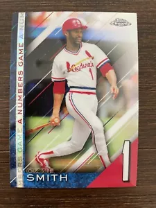 Ozzie Smith 2020 Topps Chrome A Numbers Game Refractor Insert # NGC-21 - Picture 1 of 2