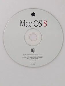 Apple Mac OS 8 Install CD Version 8.0 1997 CD ROM Disc ONLY Operating System - Picture 1 of 1