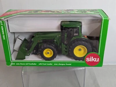 SIKU Farmer 3652 John Deere con Caricatore Frontale Die-Cast 1/32 Con Conf F23 - Immagine 1 di 4