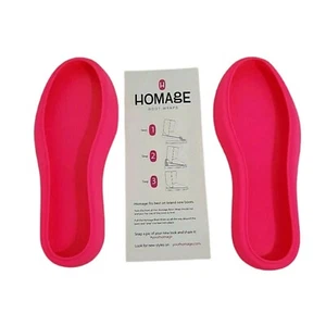 Homage Boot Wraps Covers Size 8 Neon Hot Pink Winter Snow Cabin - Picture 1 of 13