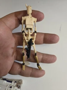 Star Wars The Clone Wars: BATTLE DROID (CW19) 3.75” Loose Figure EUC 2002 C29 - Picture 1 of 8