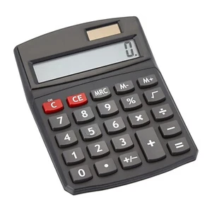 LCD 8-Digit Desktop Calculator, 1 Pack, Small, Black - Picture 1 of 6
