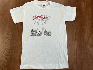 VINTAGE WASHINGTON DC YOUTH T SHIRT L WINTERLAND 1989 DEADSTOCK SINGLE STITCH - Picture 1 of 7