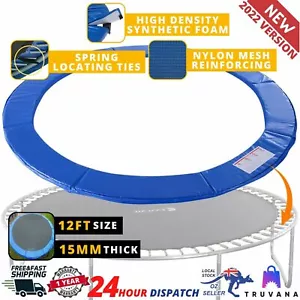 12ft REPLACEMENT OUTDOOR TRAMPOLINE SPRING PAD COVER NEW - Picture 1 of 12