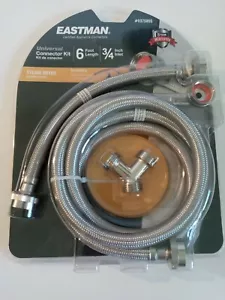 Eastman Universal Dampftrockner Anschluss-Kit 6 Fuß Länge 3/4 Zoll Einlass # 0375855 - Bild 1 von 12
