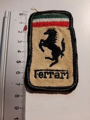 FERRARI , OLD  PATCH  COVERALL  ( USED ) REMOVED - Image 1 of 4