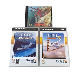 Flight Unlimited I, II & III PC Game Bundle, Lot - 1, 2 3 - Picture 1 of 4