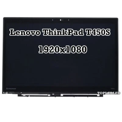 14" Lenovo ThinkPad T440S 20BX000XGE LCD LED Display Touch Screen Assembly Bezel - Image 1 of 4
