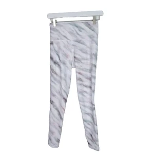 ATHLETA Pants Womens XS White Marble Salutation Stash Pocket II 7/8 Tight - Picture 1 of 8