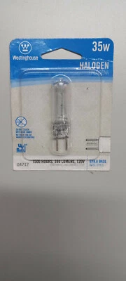 Westinghouse Lighting 04712 T4 zenon style 35 Watt T4 JC  2900K Clear GY8.6 - Image 1 of 2
