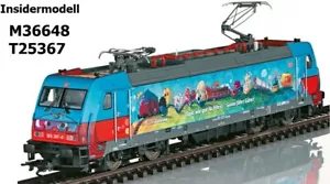 Locomotora eléctrica MÄRKLIN 36648 BR 185 367-0 Günni DB época 6 mfx SONIDO NUEVO EMBALAJE ORIGINAL 1:87 - Imagen 1 de 5