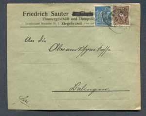 German Reich : Nice company cover from 1922 or 1923 - used - Bild 1 von 1