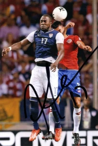 USA & NEW ENGLAND REVOLUTION: JOZY ALTIDORE SIGNED 6x4 ACTION PHOTO+COA - Picture 1 of 1