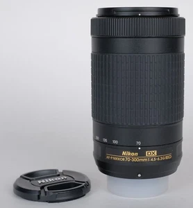 Nikon AF-P Nikkor 70-300mm f4.5-6.3G ED Super Teleobjetivo Zoom Garantía - Imagen 1 de 8
