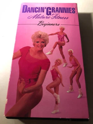 Dancin’ Grannies Mature Fitness Beginners (1991) VHS Exercise Longevity - Image 1 of 3