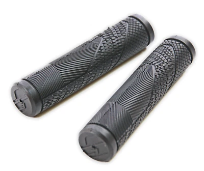 Pair GT Bike Handlebar Grips MTB Mountain Bike Hybrid Bike 130mm Black - Image 1 of 4