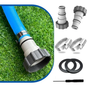 2 Stück Intex Adapter A Schlauchtülle 32/38mm x2.2" Pumpenanschluß Pool Tülle - Bild 1 von 15