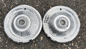 1969-70 Ford Falcon Fairlane Hubcaps Wheel Covers Hub Cap 14" OEM 660 Pair Of 2 - Picture 1 of 10