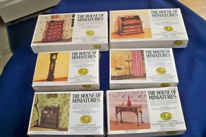 6 House of Miniatures Kits Sealed And Opened Complete - Picture 1 of 3