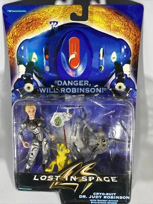 Trendmasters 1997 | Perdidos en el espacio | Cryo-Suit Dr. Judy Robinson | Figura de acción Foto 1 de 4