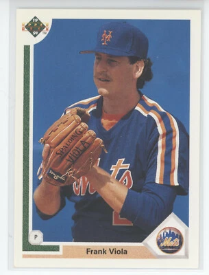 1991 Upper Deck Baseball "1990 Hologram" #122 Frank Viola (Mets) - Image 1 of 2