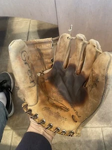 Vintage Mickey Mantle Rawlings MM9 Triple Crown Model Glove - Picture 1 of 10