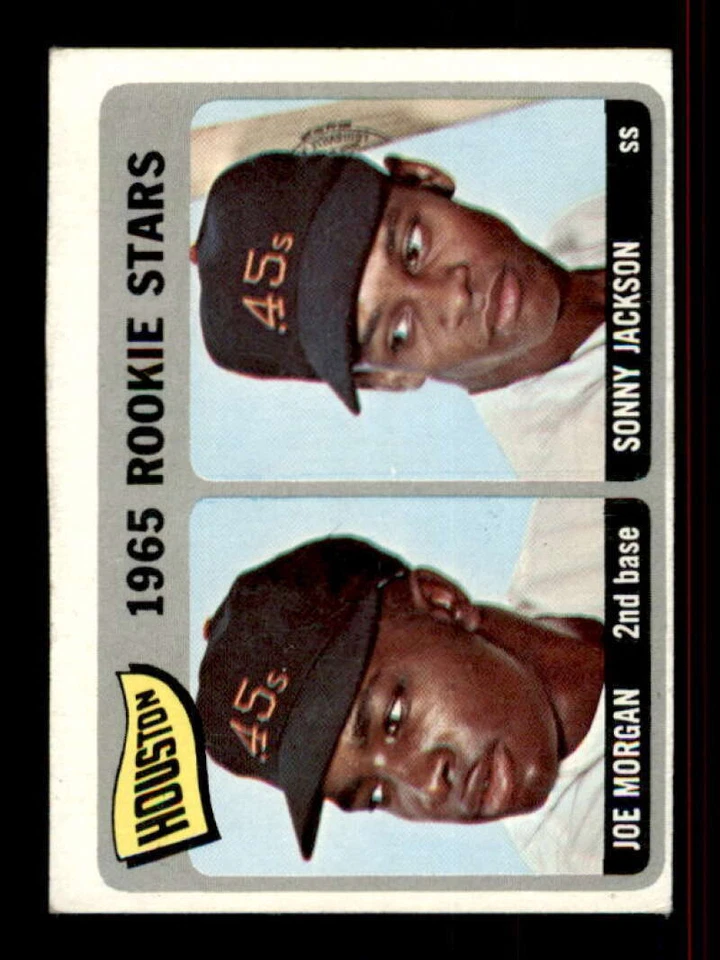 1965 Topps #16 Joe Morgan/Sonny Jackson EX/EX+ RC Novato Astros Astros Novatos D Foto 1 de 2