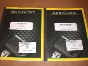 John Deere 24 series Bailers- Parts and Operators Malual set.