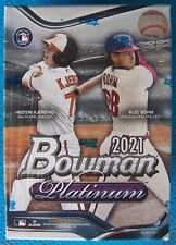 2021 MLB Topps Bowman Platinum Blaster Box  New, factory sealed  32 cards
