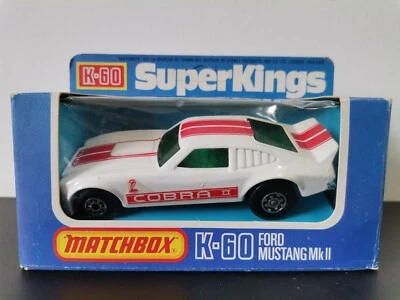 MATCHBOX SUPER KINGS K-60 FORD MUSTANG MK II - Immagine 1 di 4
