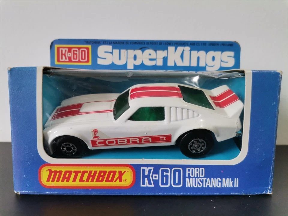 MATCHBOX SUPER KINGS K-60 FORD MUSTANG MK II - Immagine 1 di 4