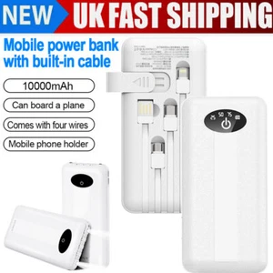 Portable Power Bank 10000mAh Fast Charger Pack USB External Battery for Phone - Picture 1 of 16