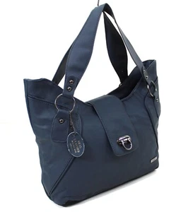 Borsa a tracolla donna Lorenz pelle di mucca vera pelle tote barile borsa a mano - Foto 1 di 8