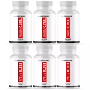Testo Prime Fuel Your Vitality & Confidence with Advanced Supplement 6 Bottles - Picture 1 of 5