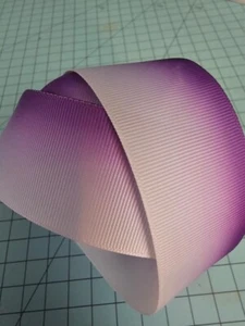 Ombre purple 1.5" wide grosgrain ribbon the listing is for 17 yards total - Picture 1 of 1