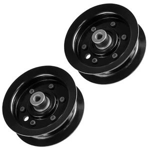2 Flat Idler Pulley For Toro SS4216 SS4200 SS4235 42" Deck 132-9420 1329420 - Picture 1 of 4