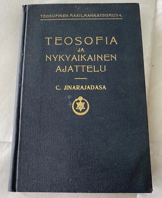 Teosofia Ja Nykyaikainen Ajattelu Theosophical Society 1926 In Finnish - Image 1 of 4