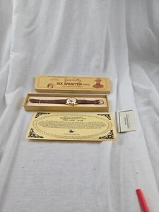 Gene Autry Six Shooter Watch Official Reproduction LE-# 0092 Out Of 2000-1992 - Picture 1 of 3