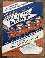 “This Is The Army” Sheet Music