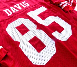 Vernon Davis San Francisco 49ers Red Men's Jersey ALL-PRO - Picture 1 of 8