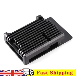 Aluminum Case Enclosure Housing + Tools for Raspberry Pi 4 Model B (Black) - Afbeelding 1 van 8