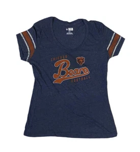Chicago Bears NFL Team Apparel Womens Deep Neck Shirt size Large L - Picture 1 of 5