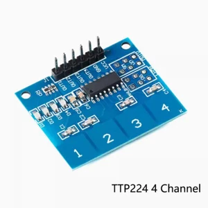 Digital TTP224 4 Channel Touch Sensor Module Capacitive Touch Switch Button New - Picture 1 of 4
