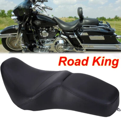Cojín asiento Low-Pro para Harley Road King EFI FLHR FLHP dos conductor pasajero Foto 1 de 4
